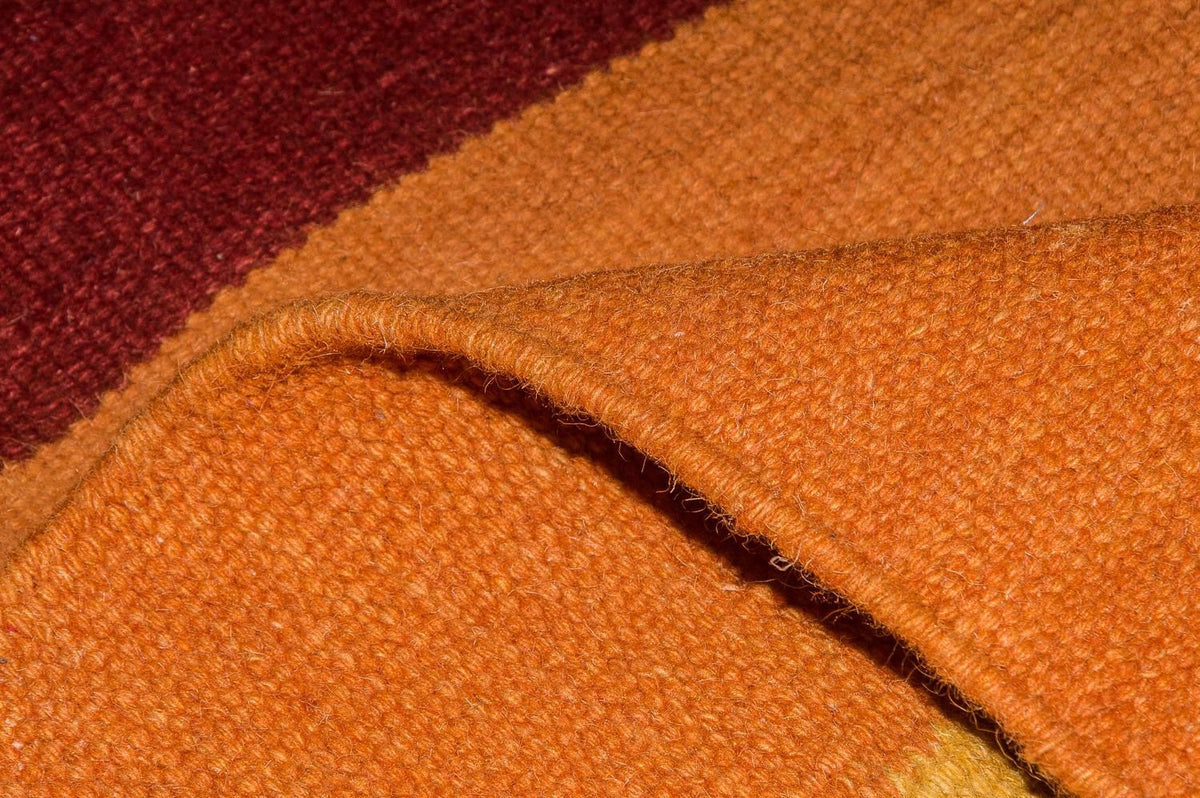 Kelim Rug - Trendy - 205 x 145 cm - orange