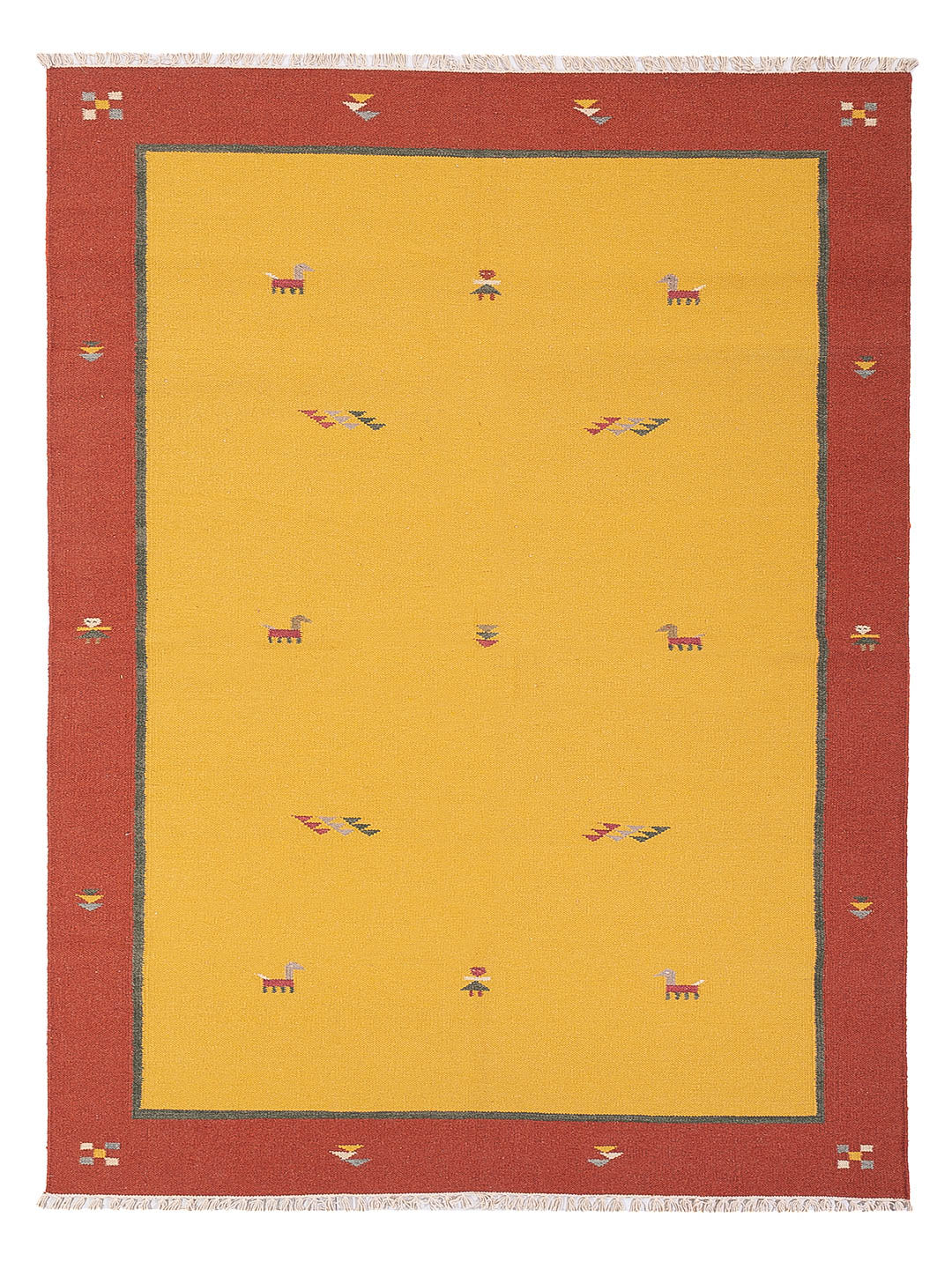 Kelim Rug - Trendy - 240 x 170 cm - caramel