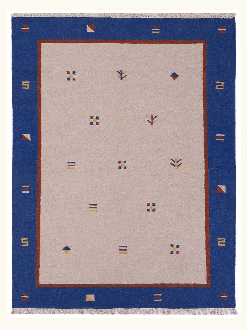 Kelim Teppich - Trendy - 240 x 170 cm - beige