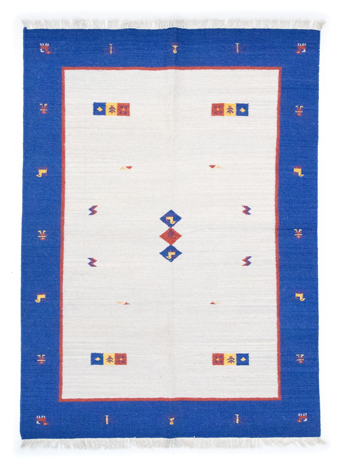 Kelim Rug - Trendy - 200 x 140 cm - beige