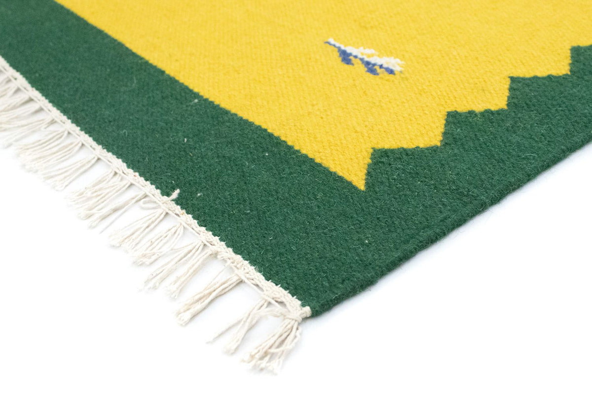 Kelim Rug - Trendy - 180 x 120 cm - yellow