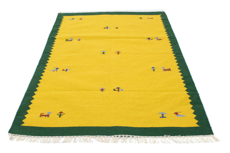 Kelim Rug - Trendy - 180 x 120 cm - yellow