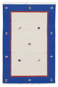 Kelim Rug - Trendy - 180 x 120 cm - beige