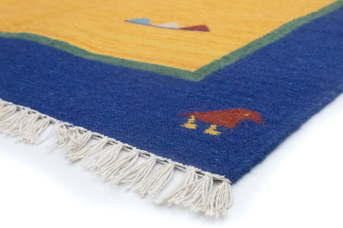 Kelim Rug - Trendy - 200 x 140 cm - yellow