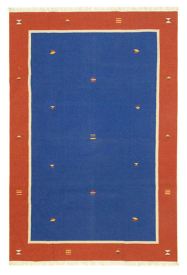 Kelim Rug - Trendy - 300 x 200 cm - blue