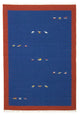 Kelim Teppich - Trendy 180 x 120 cm - blau