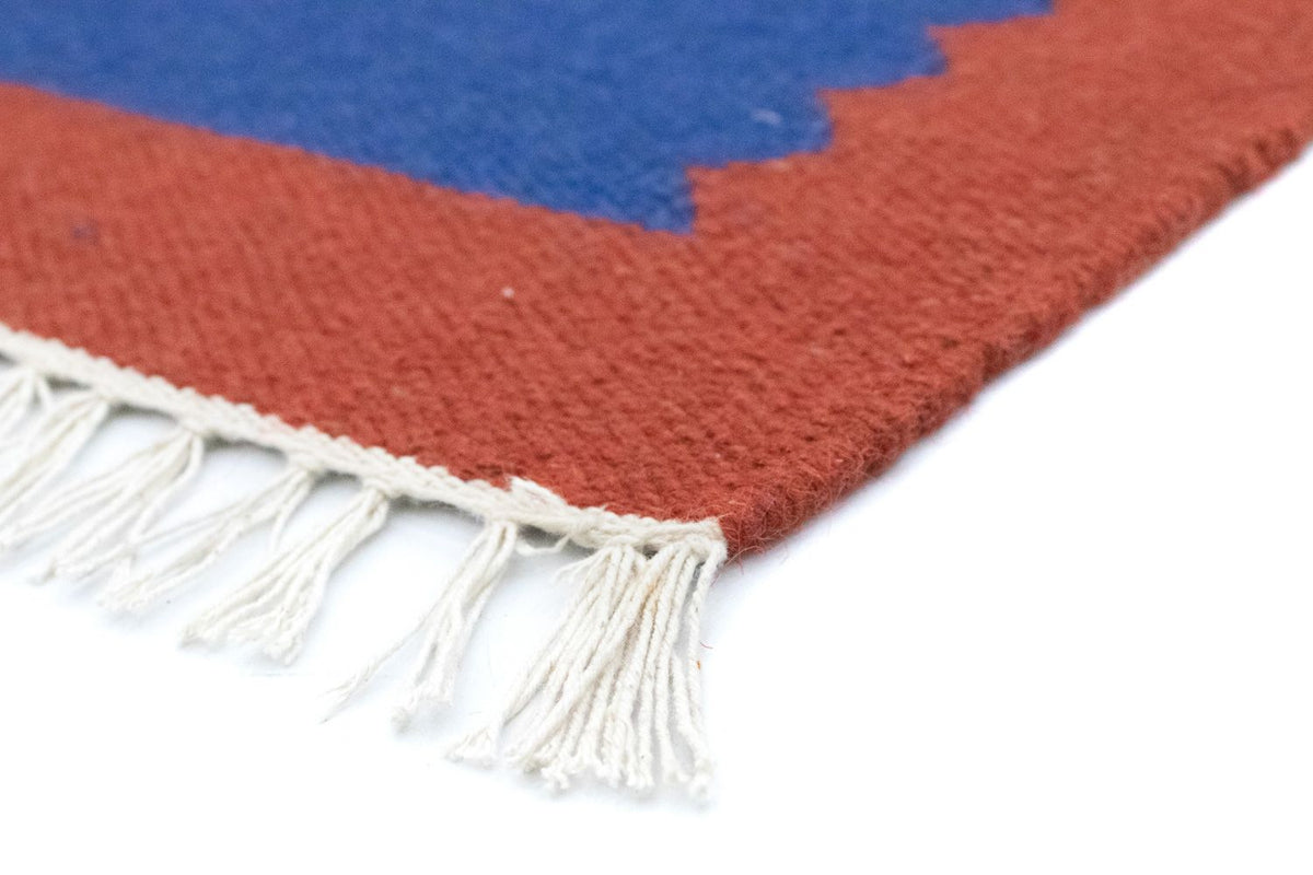 Kelim Rug - Trendy - 180 x 120 cm - blue