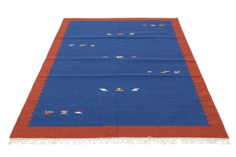 Kelim Rug - Trendy - 180 x 120 cm - blue