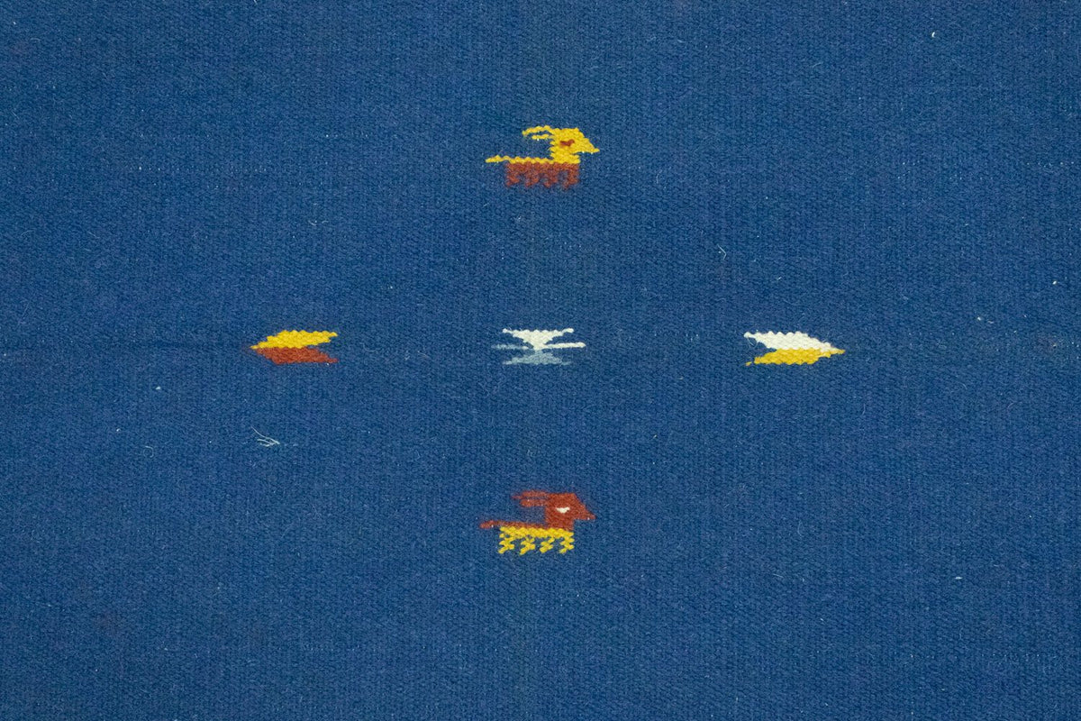 Kelim Rug - Trendy - 180 x 120 cm - blue