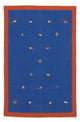 Kelim Teppich - Trendy 180 x 120 cm - blau