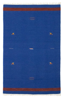 Kelim Rug - Trendy - 180 x 120 cm - blue