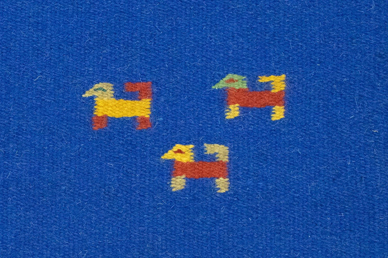 Kelim Rug - Trendy - 180 x 120 cm - blue