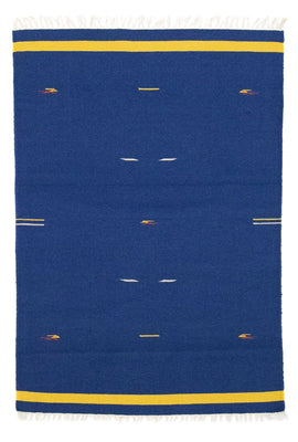 Kelim Rug - Trendy - 180 x 120 cm - blue