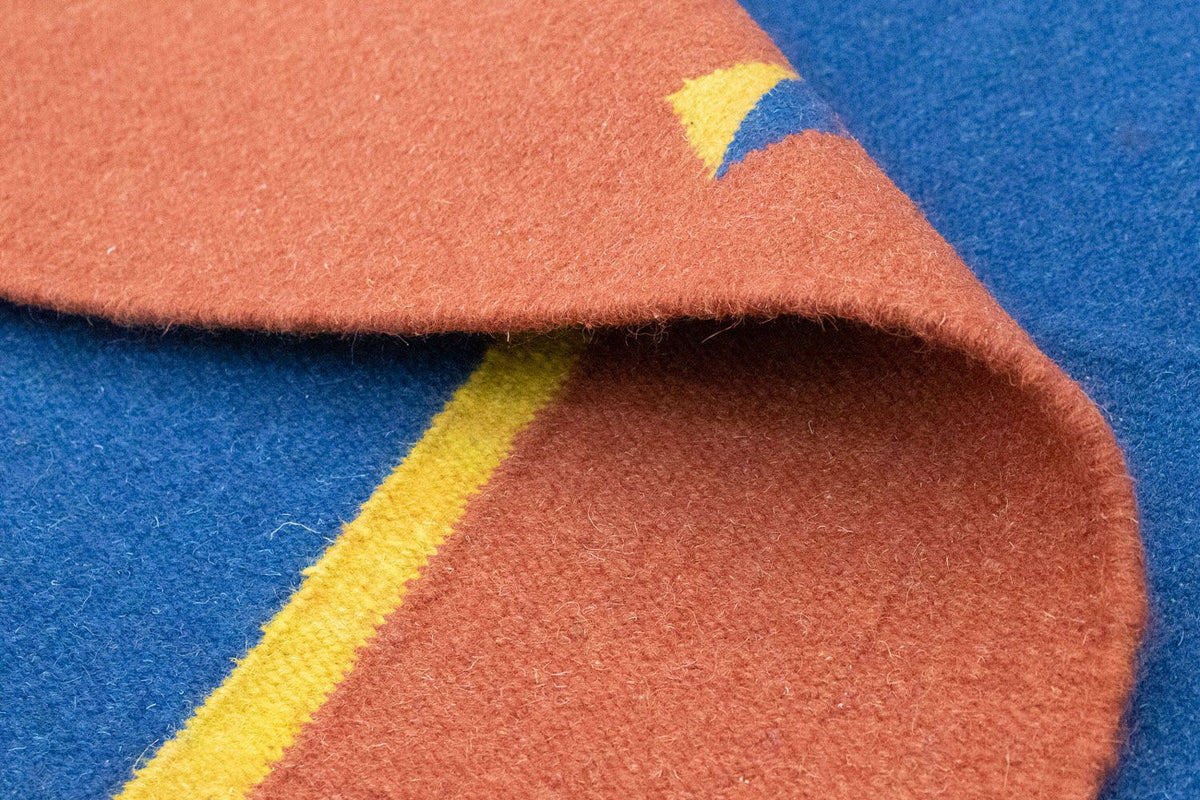 Kelim Rug - Trendy - 200 x 140 cm - blue