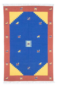 Kelim Rug - Trendy - 200 x 140 cm - blue