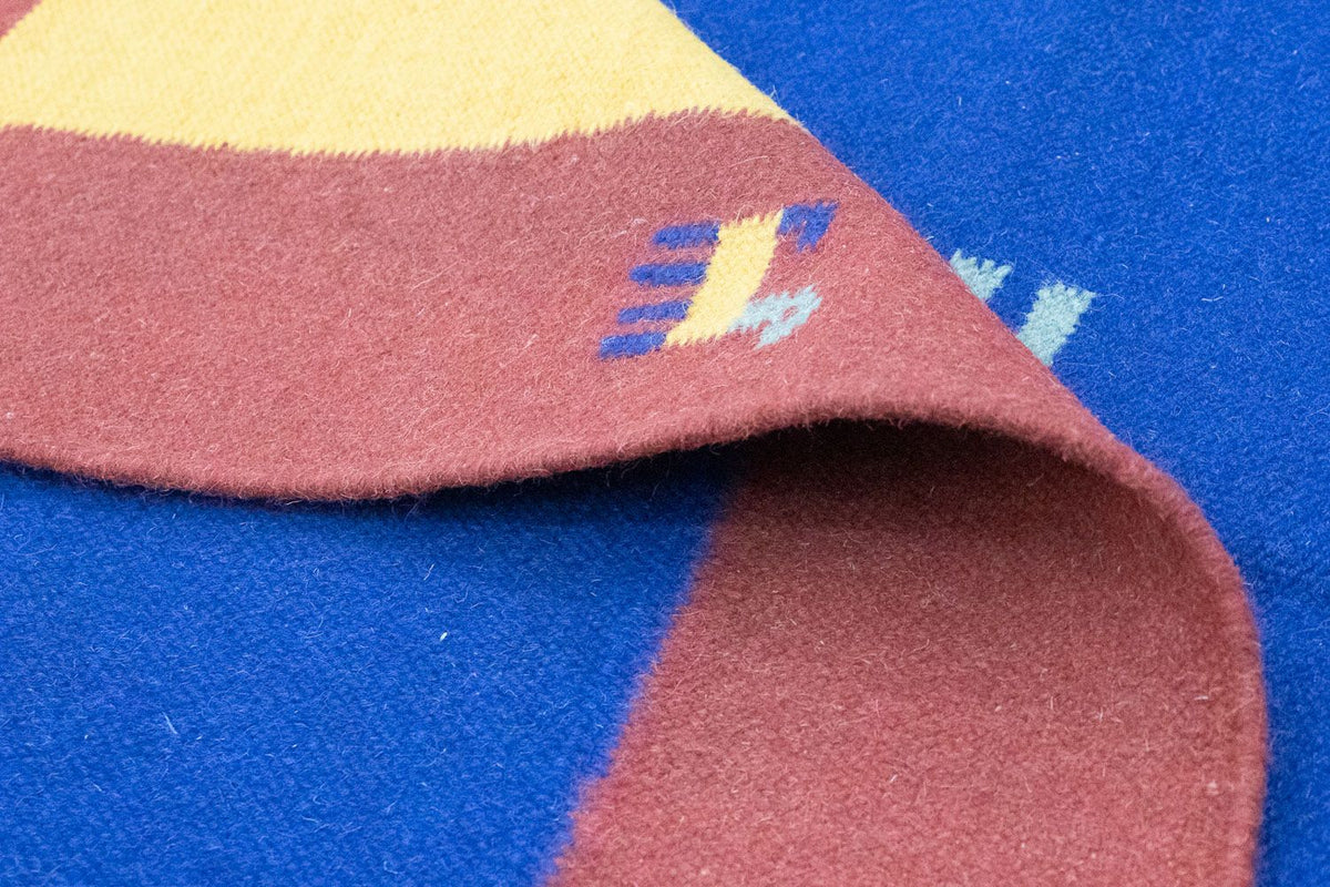 Kelim Rug - Trendy - 200 x 140 cm - blue