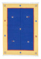 Kelim Teppich - Trendy 200 x 140 cm - blau