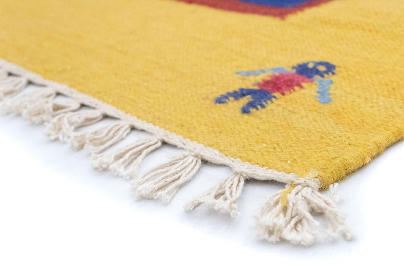 Kelim Rug - Trendy - 200 x 140 cm - blue