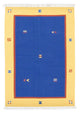 Kelim Teppich - Trendy 200 x 140 cm - blau