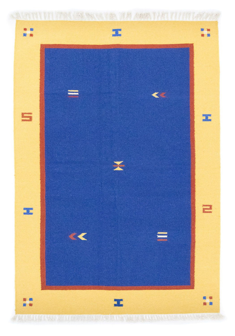 Kelim Rug - Trendy - 200 x 140 cm - blue