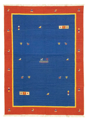 Kelim Rug - Trendy - 300 x 200 cm - blue