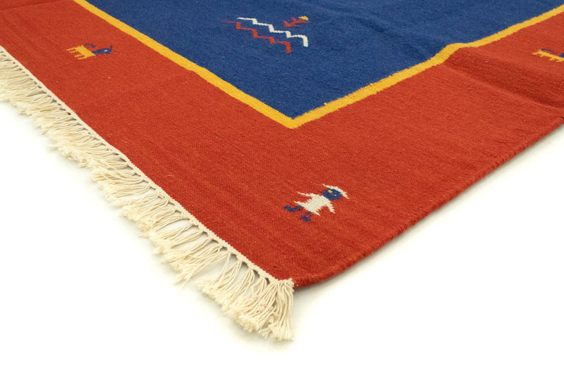 Kelim Rug - Trendy - 300 x 200 cm - blue