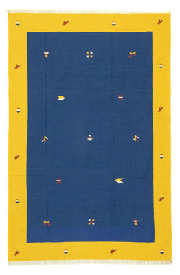Kelim Rug - Trendy - 300 x 200 cm - blue