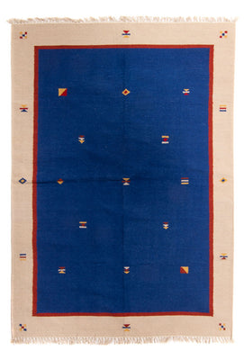 Kelim Rug - Trendy - 240 x 170 cm - dark blue