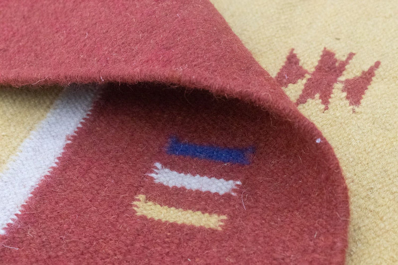 Kelim Rug - Trendy - 200 x 140 cm - yellow