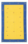 Modern Kilim Rug 200x300cm - Wool Rug - Rectangle / Yellow / 200 x 300 cm Rectangle