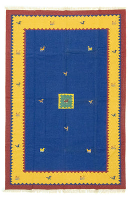 Kelim Rug - Trendy - 300 x 200 cm - blue