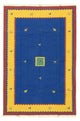 Kelim Teppich - Trendy 300 x 200 cm - blau