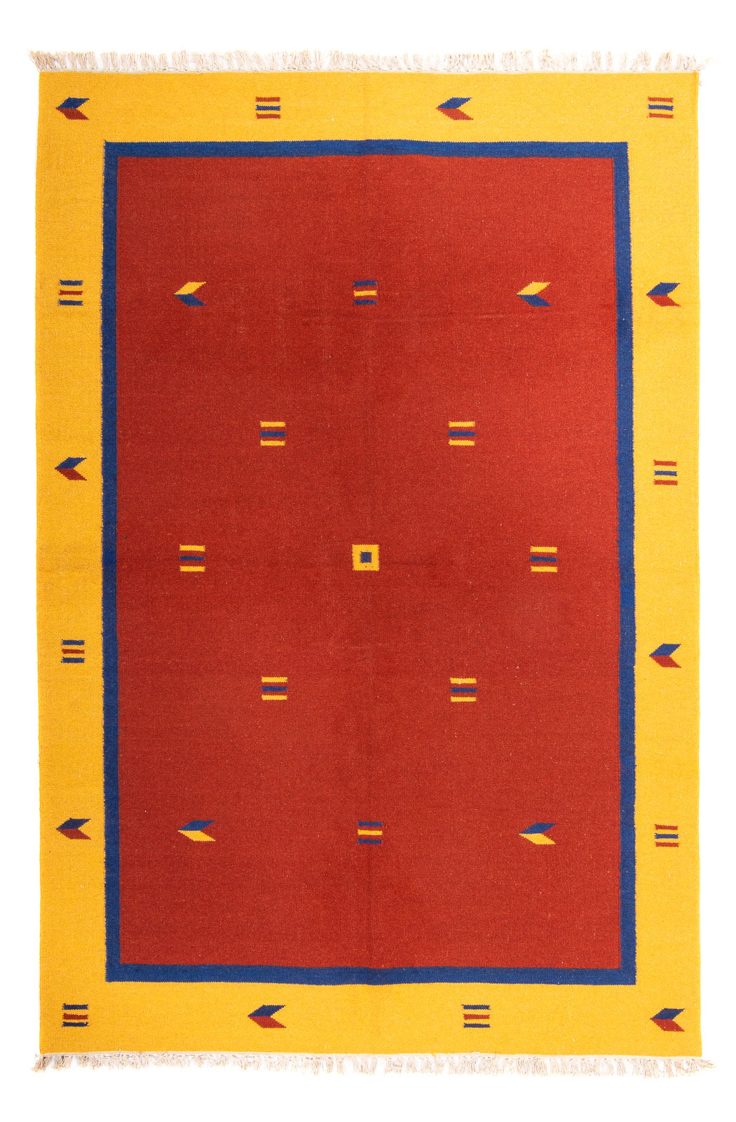 Kelim Rug - Trendy - 240 x 170 cm - dark red