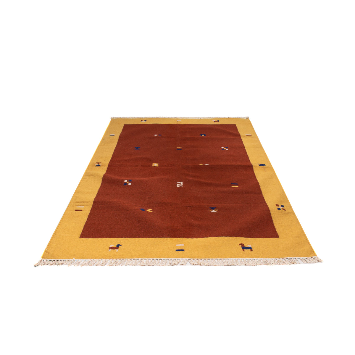 Kelim Rug - Trendy - 240 x 170 cm - dark red