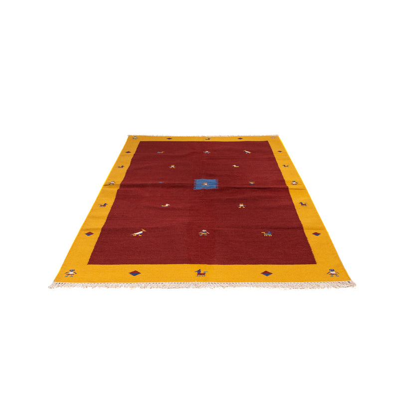 Kelim Rug - Trendy - 240 x 170 cm - dark red