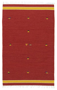 Kelim Rug - Trendy - 180 x 120 cm - rust