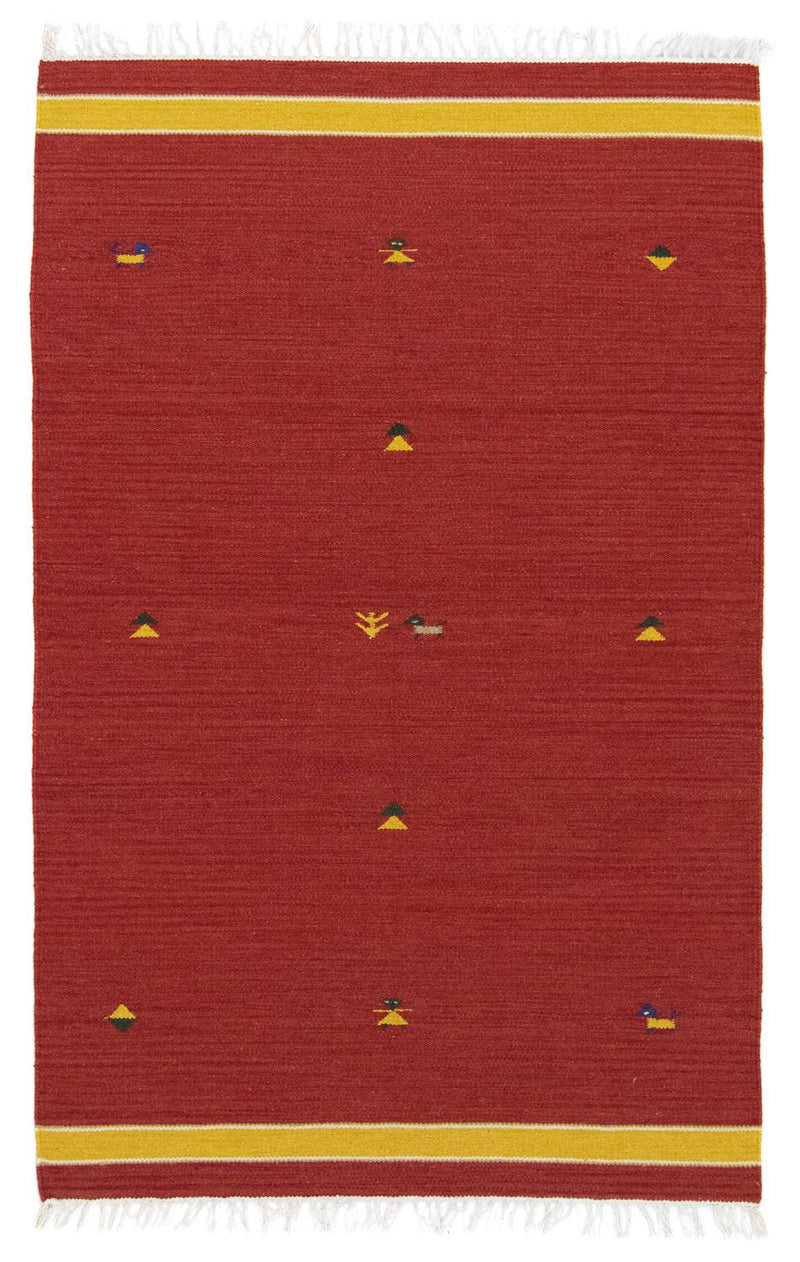 Kelim Rug - Trendy - 180 x 120 cm - rust