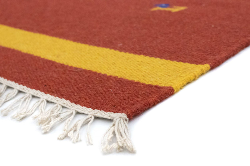 Kelim Rug - Trendy - 180 x 120 cm - rust