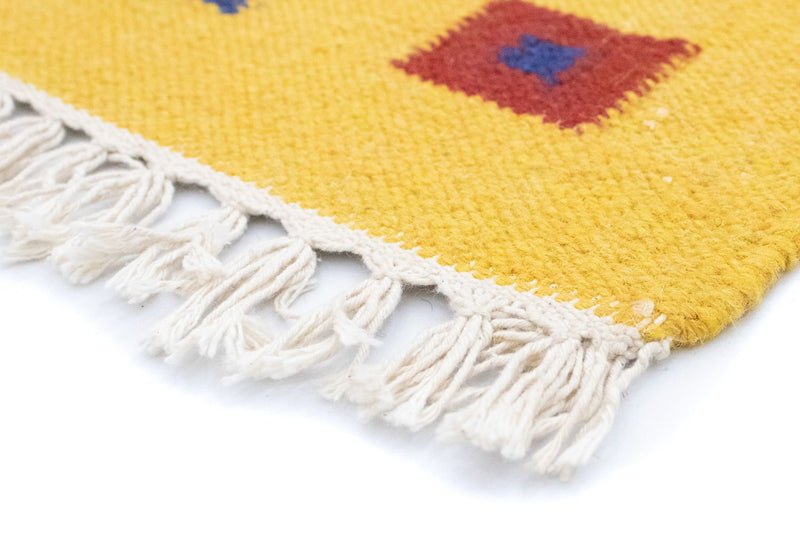 Kelim Rug - Trendy - 200 x 140 cm - red