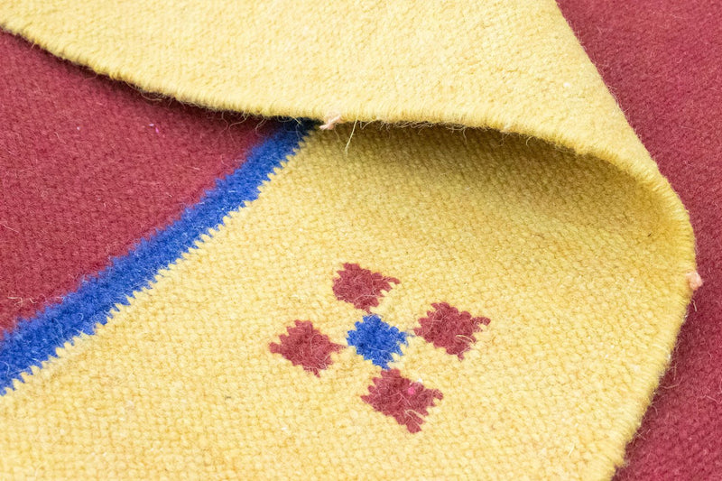 Kelim Rug - Trendy - 200 x 140 cm - red