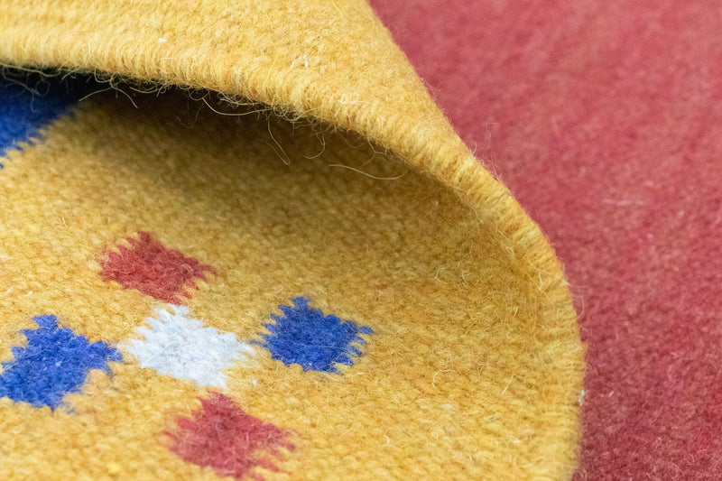 Kelim Rug - Trendy - 200 x 140 cm - red