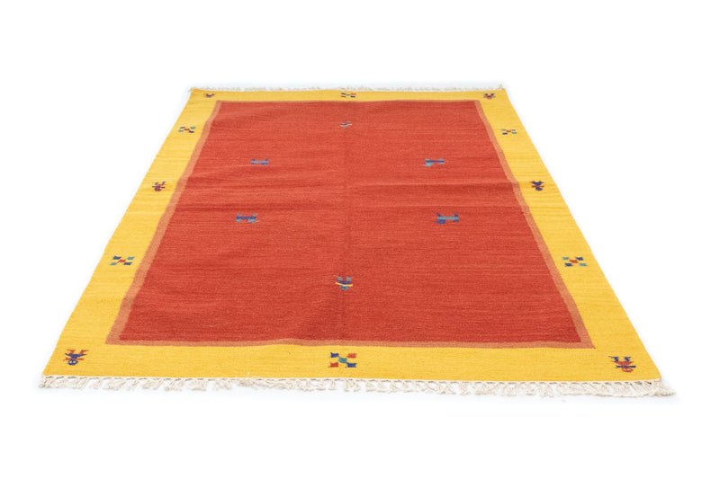 Kelim Rug - Trendy - 200 x 140 cm - red