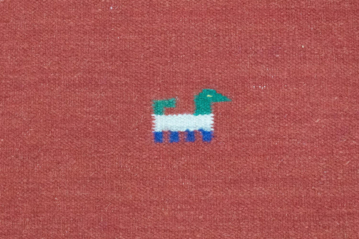 Kelim Rug - Trendy - 200 x 140 cm - red