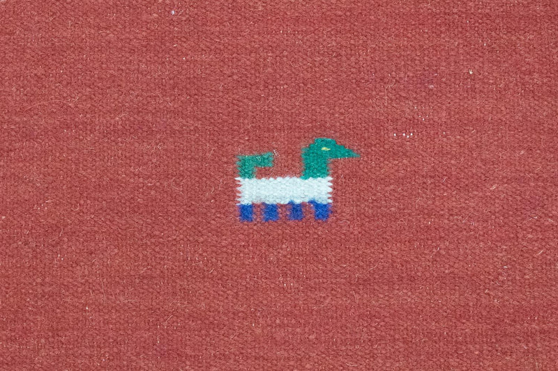 Kelim Rug - Trendy - 200 x 140 cm - red