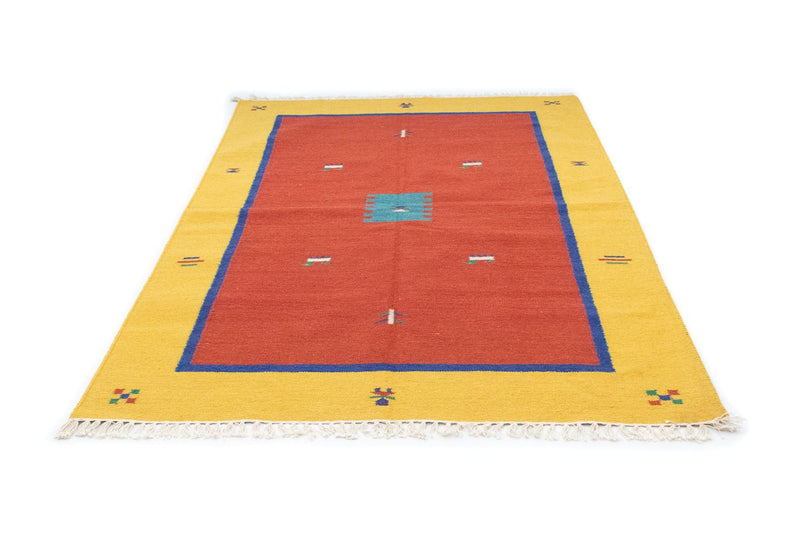 Kelim Rug - Trendy - 200 x 140 cm - red