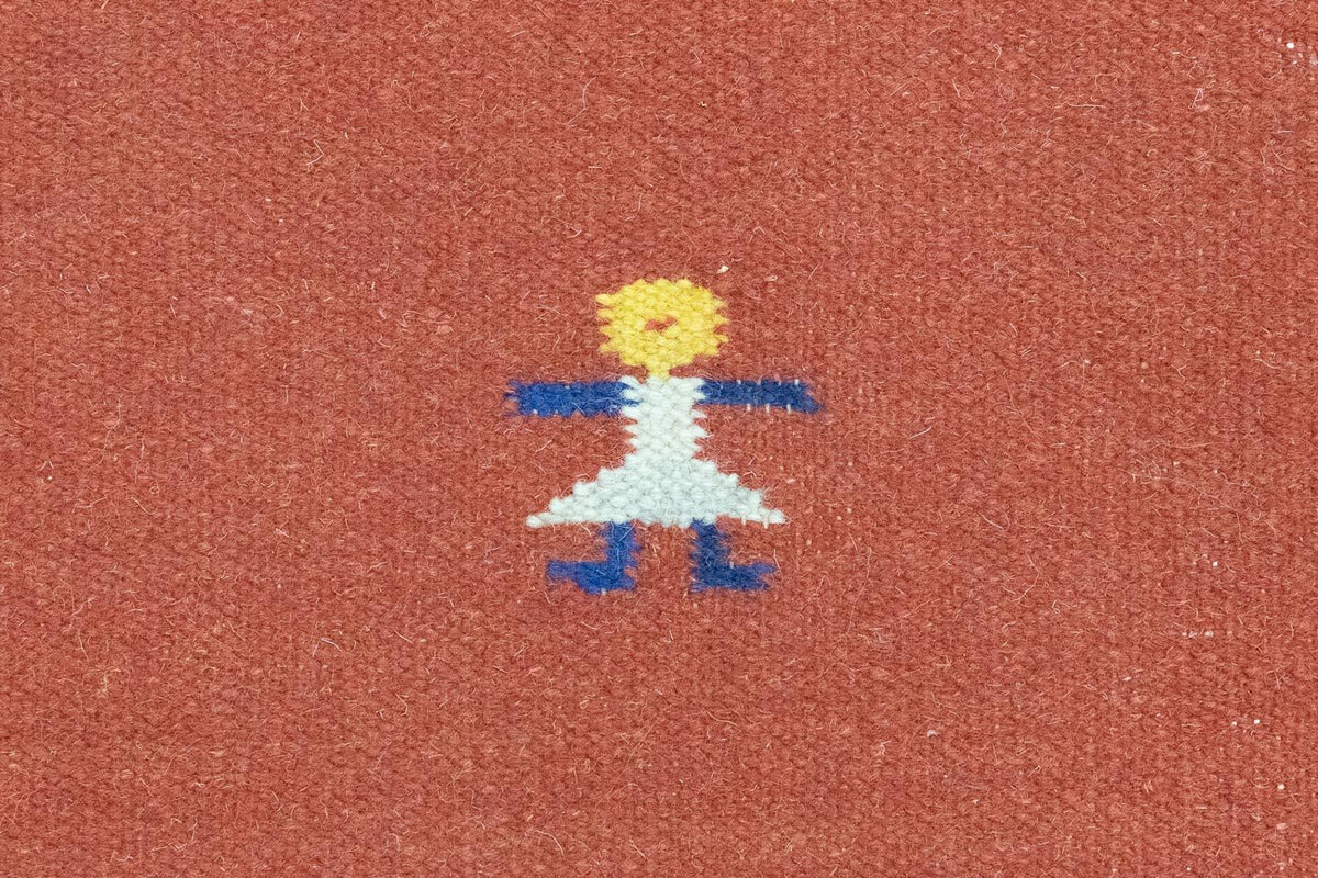 Kelim Rug - Trendy - 200 x 140 cm - orange