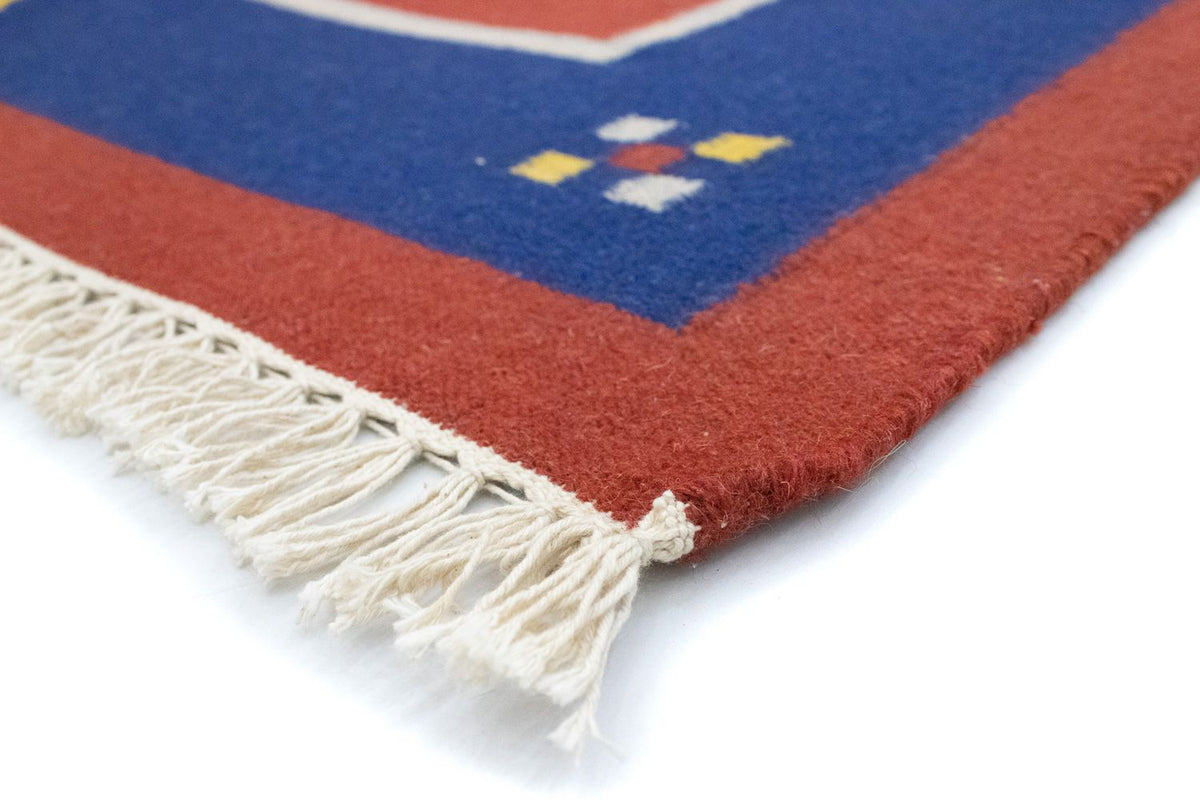 Kelim Rug - Trendy - 200 x 140 cm - orange