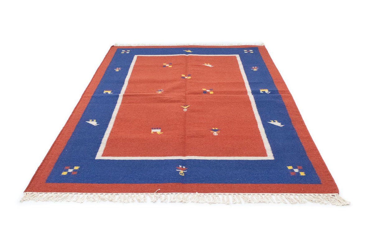 Kelim Rug - Trendy - 200 x 140 cm - orange