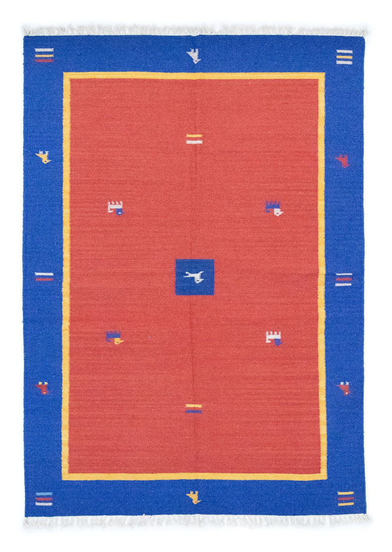 Kelim Rug - Trendy - 200 x 140 cm - orange