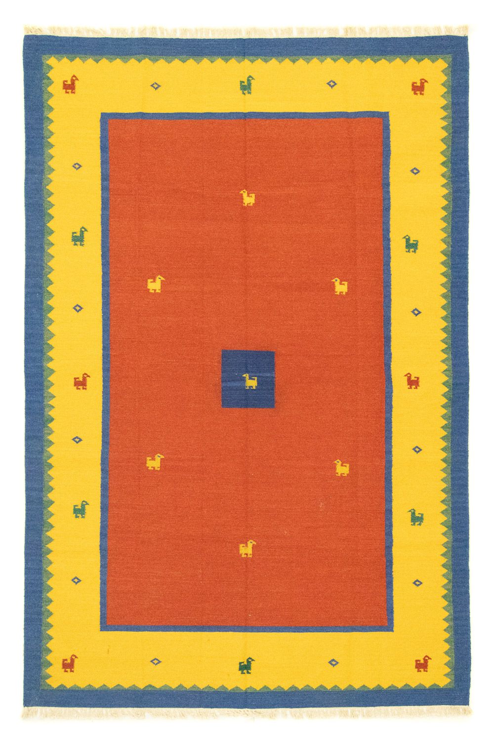 Kelim Rug - Trendy - 300 x 200 cm - orange